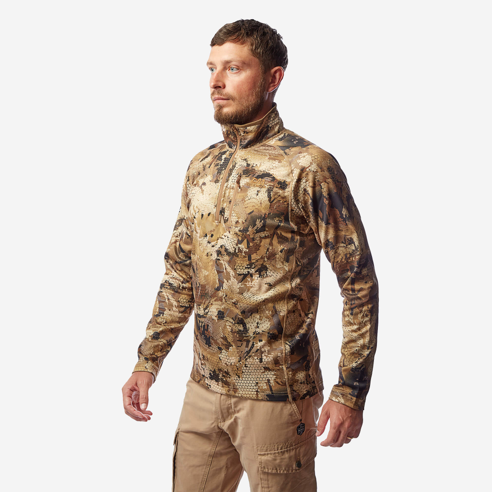 Термо-кофта (средняя) "Half Zipper" цвет COMB