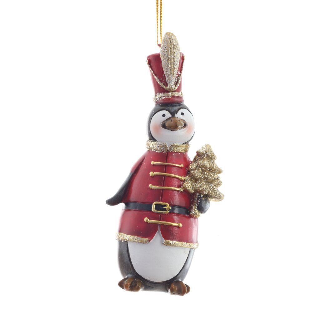 GAEM Фигурка декоративная подвесная "Пингвин", L5 W4,5 H12 см, 2в.