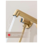 Смеситель для ванны встраиваемый Raglo R20.32.03, золотой сатин