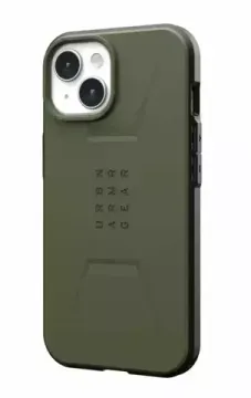 Чехол с поддержкой MAGSAFE Uag Civilian для iPhone 15 Plus 6.7", цвет оливковый (Olive Drab)