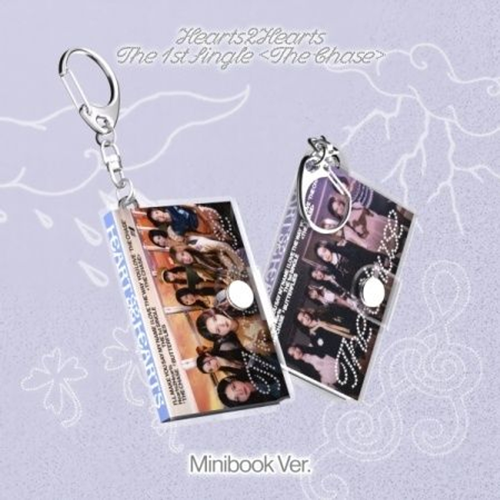 Альбом HEARTS2HEARTS - THE CHASE 1st Single Album SMART ALBUM MINI BOOK 2 Version SET