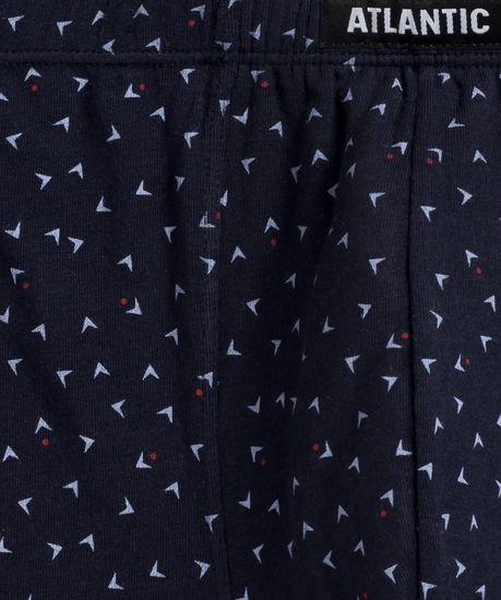 Трусы мужские боксеры (3шт), Atlantic 3MH-190, темно-синий + темно-синий + темно-синий