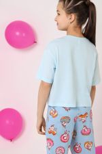 Пижама для девочки Единопончик-2 Виотекс ГОЛУБОЙ