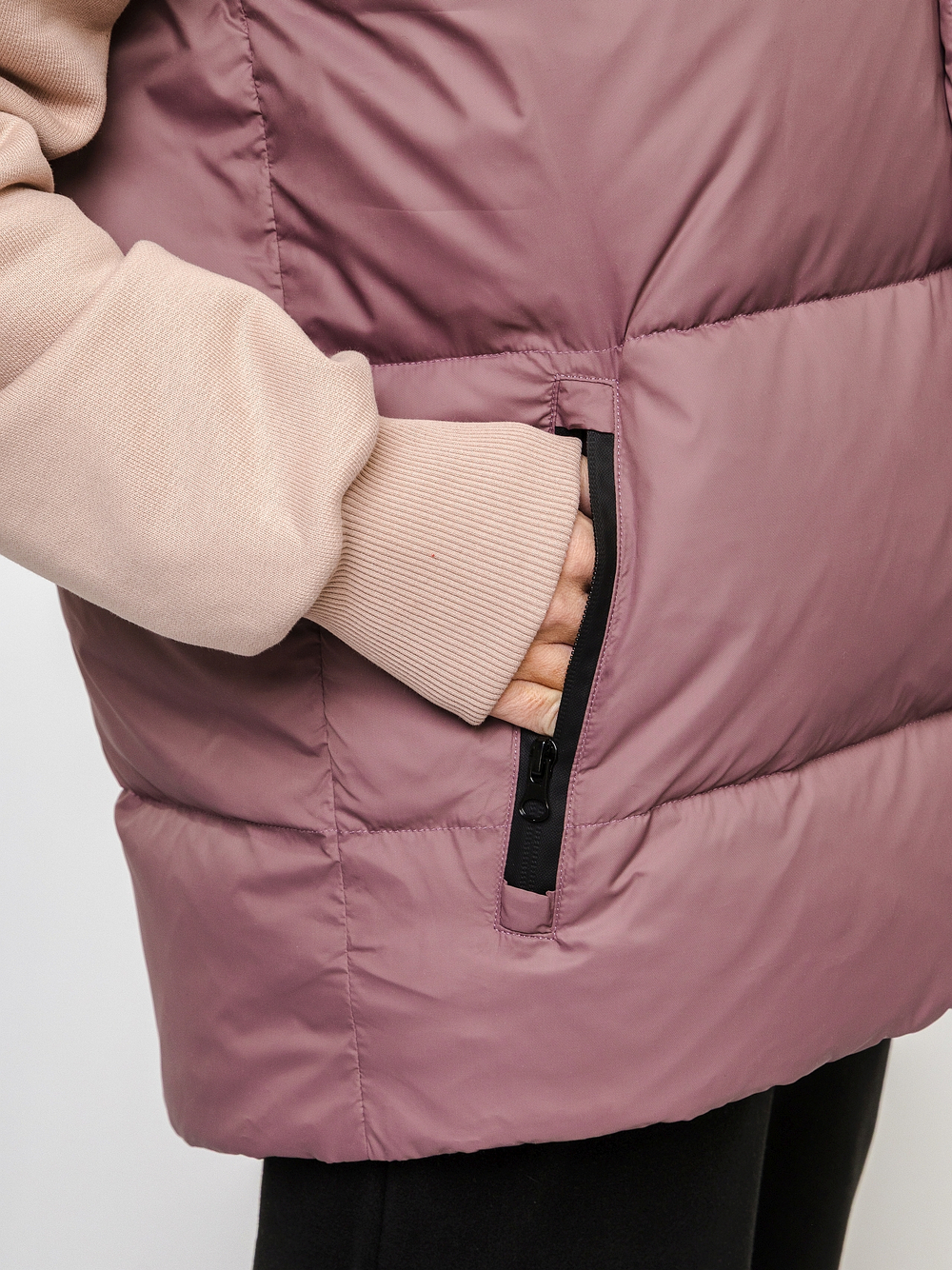 Жилет "НОХО" утеплённый, унисекс, цвет "Лиловая дымка"