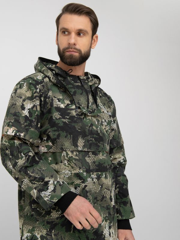 Костюм летний Антигнус-Люкс ткань Сорочка цвет Зелёный питон