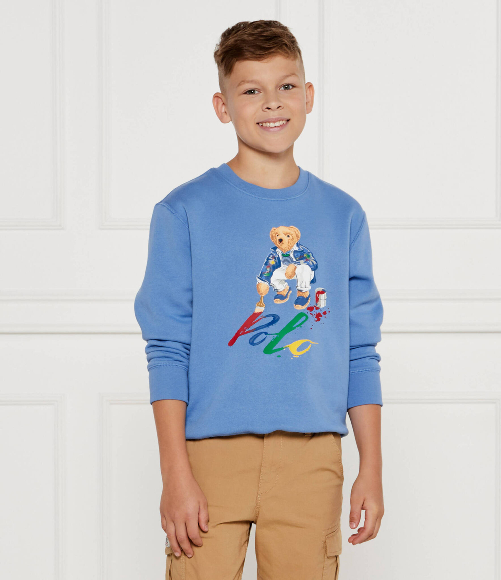 Худые LSCNM4 KNIT POLO RALPH LAUREN - голубой(919722)