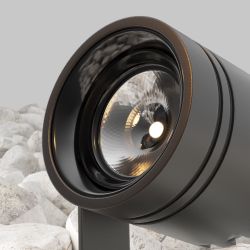 Уличный грунтовый светодиодный светильник Maytoni   O493FL-L3GF3K