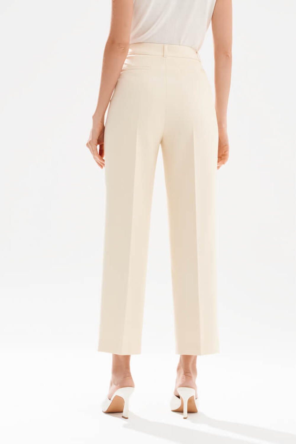 31264 Брюки женские (сливочный)