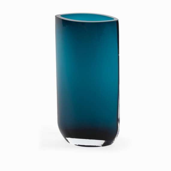 Ваза Blade Blue высота 40