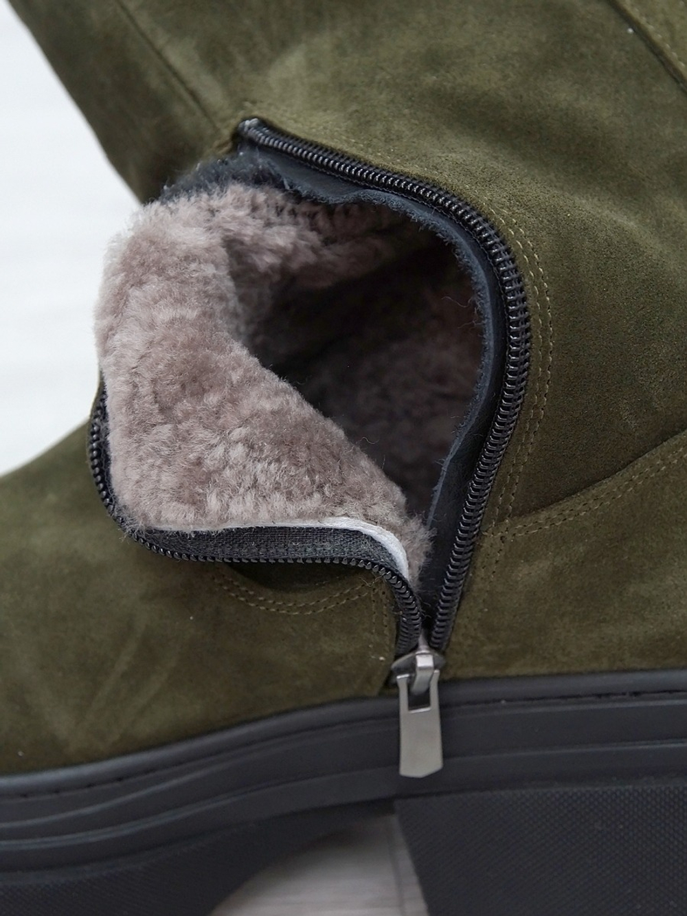 Полусапожки женские зимние