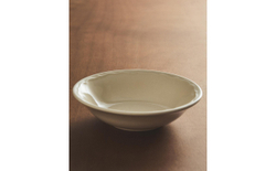 Zara Home миска из фаянса, цвет бежевый, 18.5 см