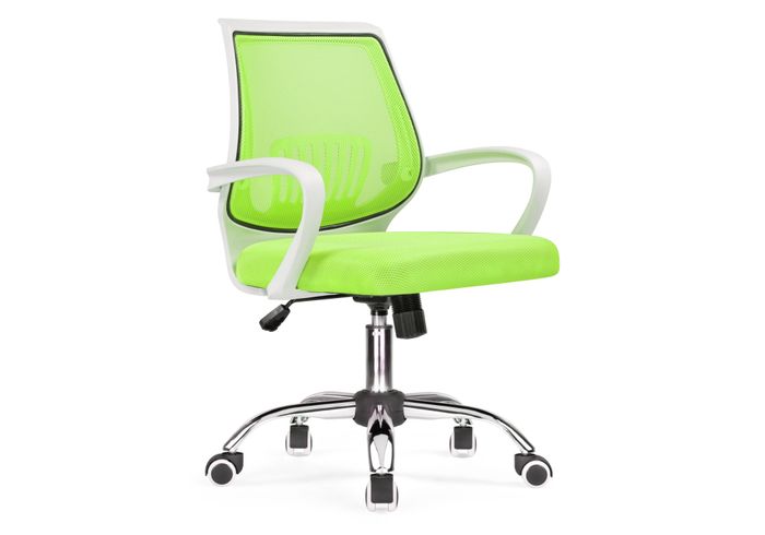 Компьютерное кресло Woodville Ergoplus green / white 15374