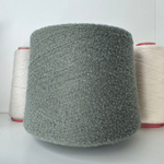 BARIBAL - Pecci Filati; 70% меринос, 30% п/а; 1000м/100гр; Букле; col. 54122, цвет: серовато-зеленый;