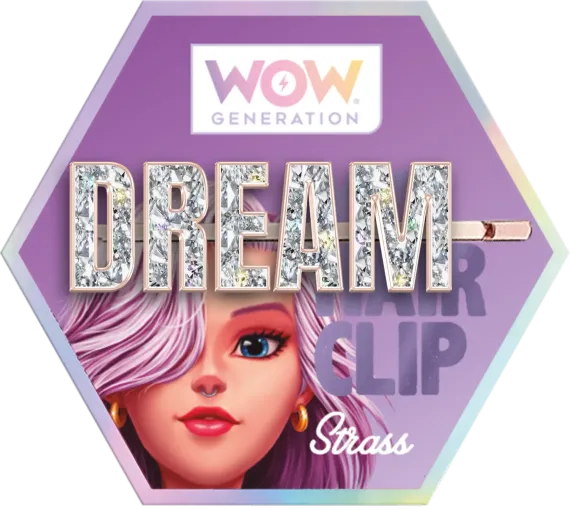 Заколка для волос WOW Generation с надписью DREAM