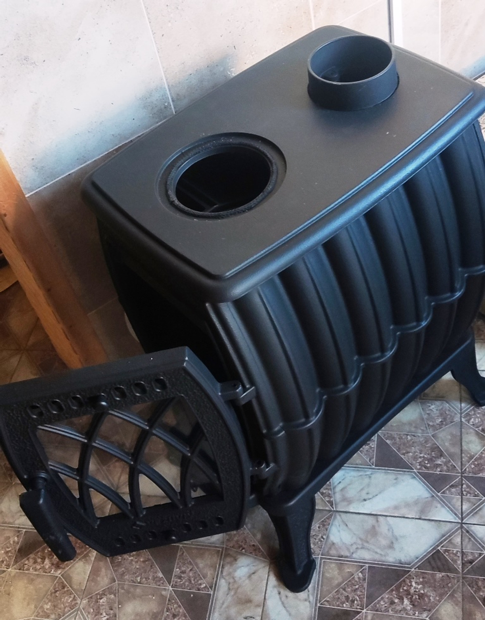 Печь-камин Везувий BX-09 "Антрацит"