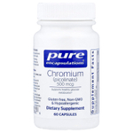 Pure Encapsulations, хром (пиколинат), 500 мкг, 60 капсул