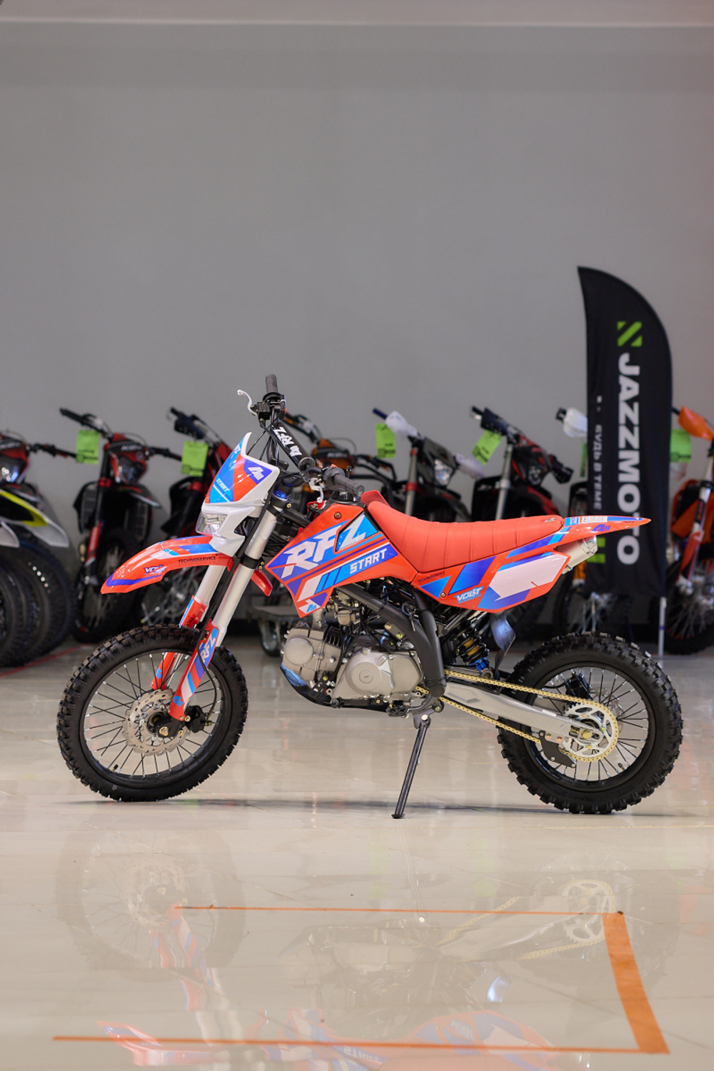 Питбайк Apollo RFZ START 125LE 17/14 Красный