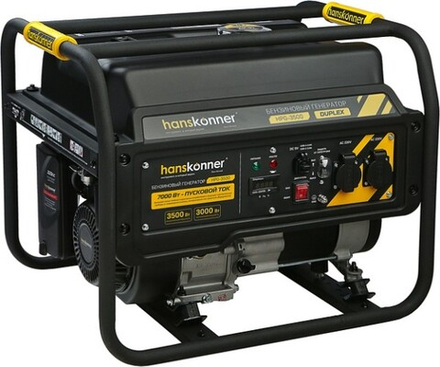 Генератор бензиновый HANSKONNER HPG-3500 Duplex