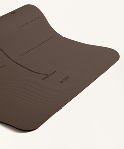 OYSHO Коврик для йоги толщиной 5 мм, коричневый