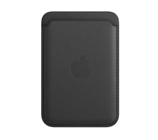 Кожаный кошелек для iPhone MagSafe Черный