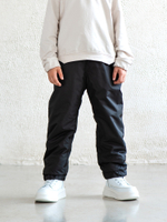 Утеплённые брюки чёрные NEW (размеры от 3 до 12 лет)