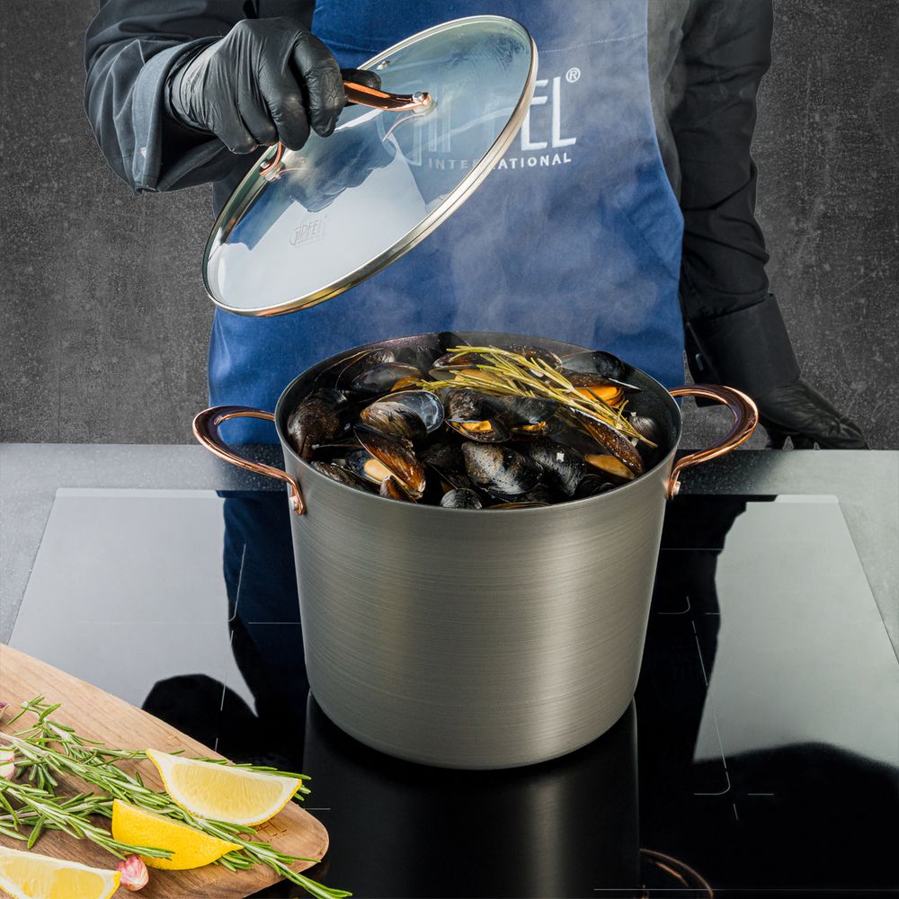 Алюминиевая кастрюля Gipfel Novo Lux 2600 24 см/6,5 л