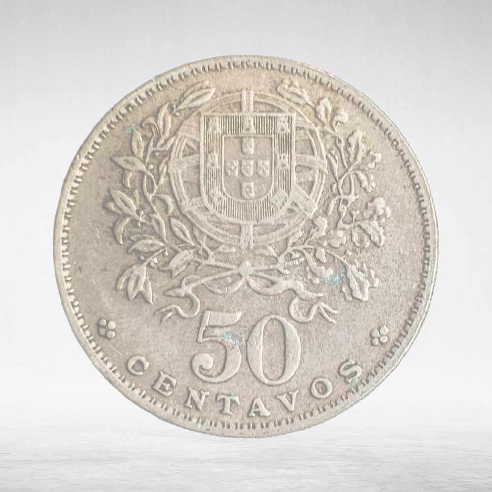 Portugal, 50 Centavos, 1967, VF