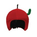 Нашлемник Apple with Worm, one size