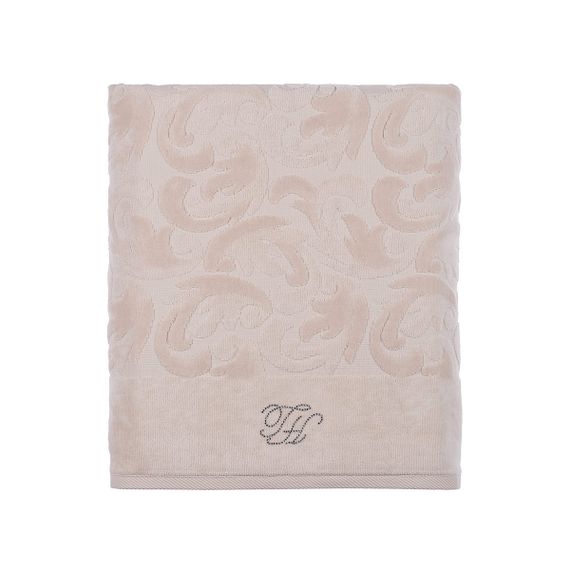 Покрывало ПИКЕ BAROC бежевый TIVOLYO HOME Турция