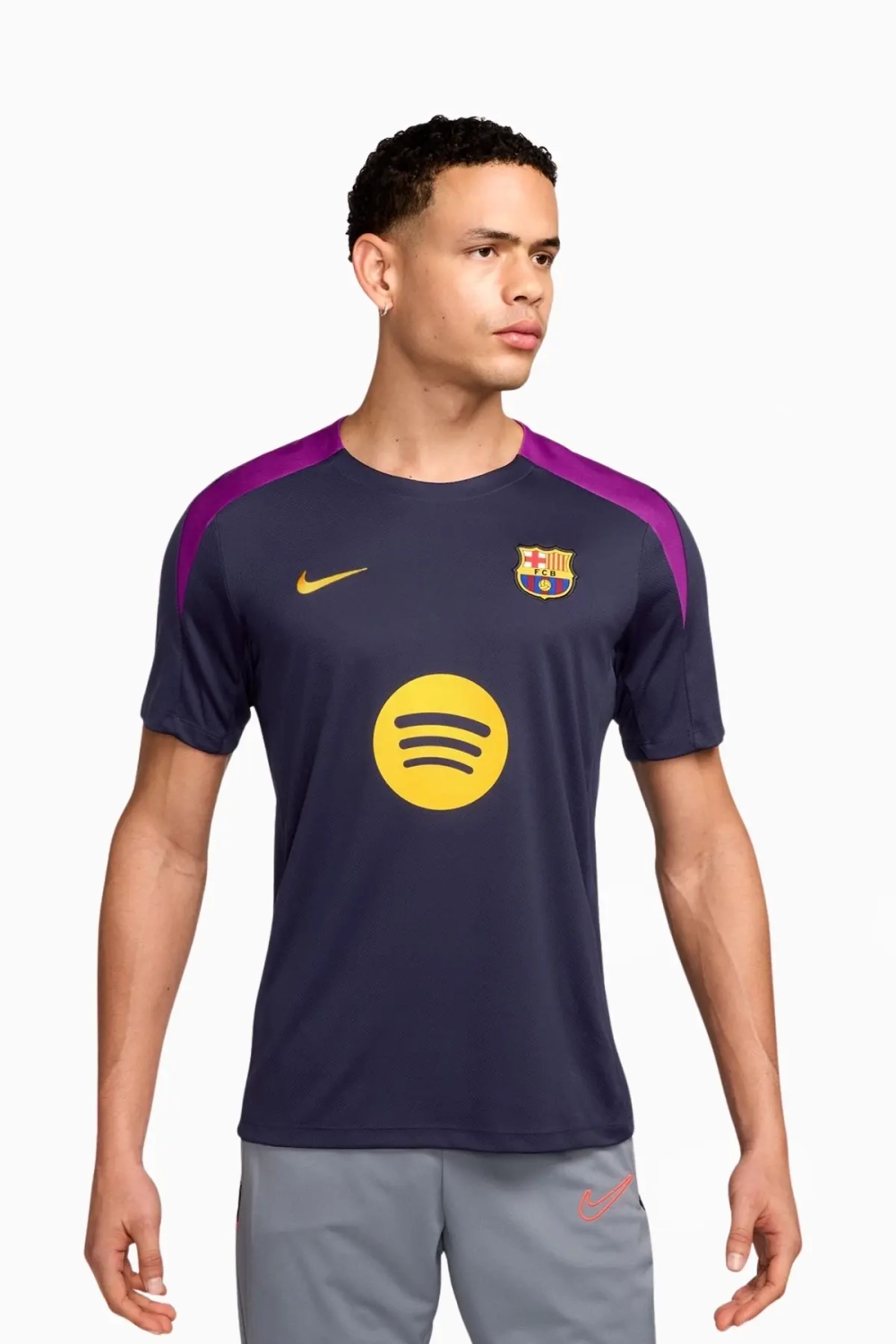 Футболка Nike FC Barcelona 25/26 Strike - фиолетовый
