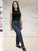 4452 Брюки женские домашние набивка (56)