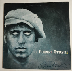 Винтажная виниловая пластинка LP Adriano Celentano La Pubblica Ottusita (Italy 1987) EX