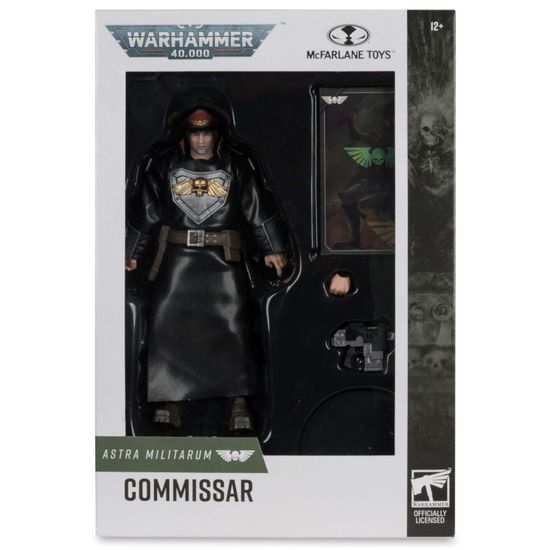 Фигурка Warhammer 40000 Astra Militarum Commissar Wv10 18см 109016 / фигрука по мотивам игры "Вархаммер 40000" , Астра Милитарум Комиссар