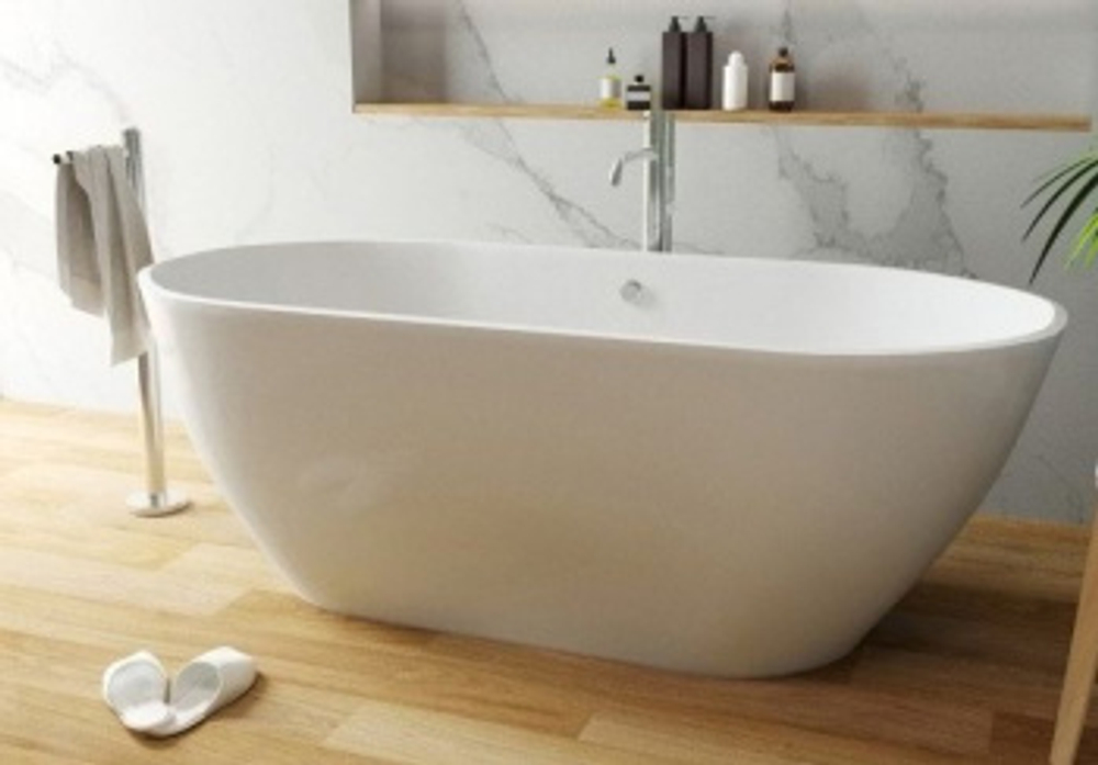 Ванна из искусственного мрамора Aquanet Family Stone 168х80