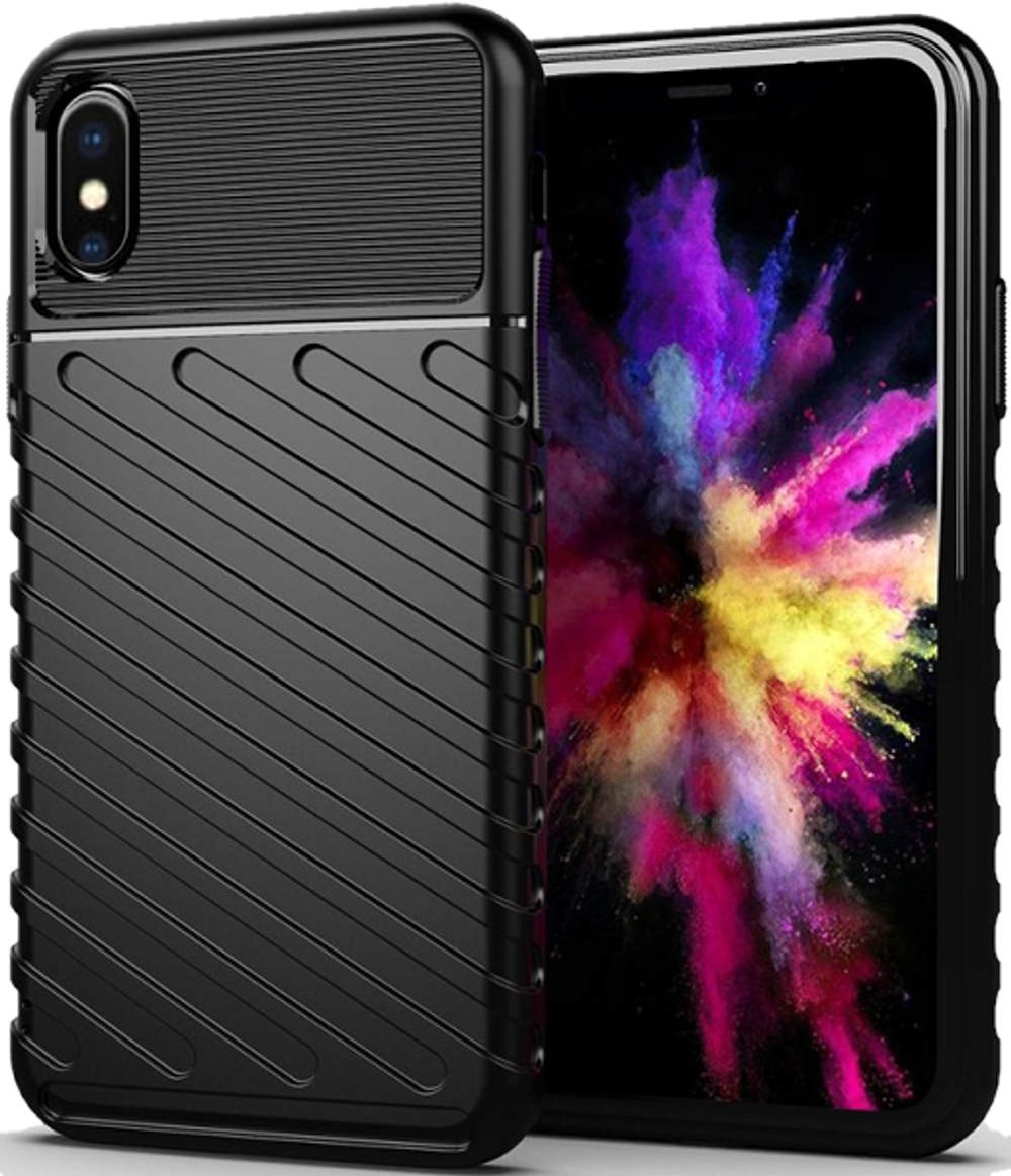 Чехол для iPhone XS Max цвет Black (черный), серия Onyx от Caseport