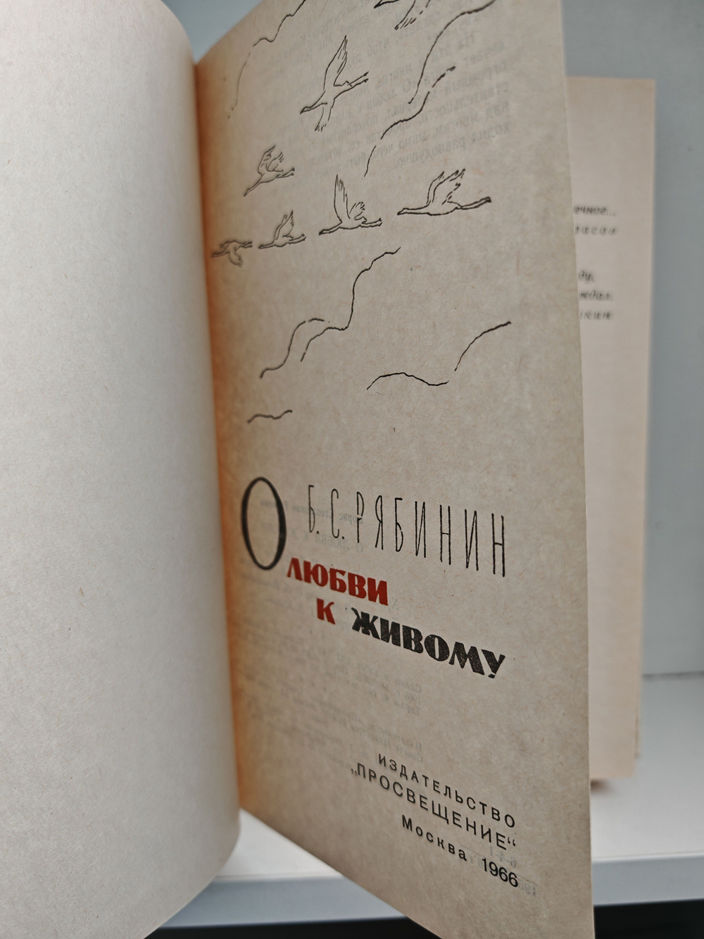 О любви к живому