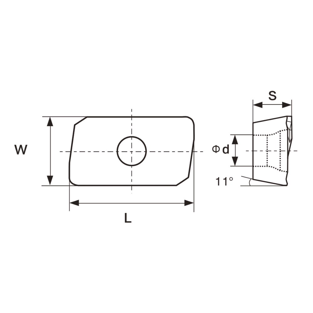 APMT160408PDER-M2 VM1020 пластина для фрез