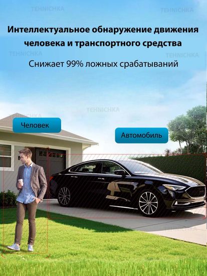 4K уличная камера видеонаблюдения 8Mp, Sony Aurora Lux True Full Color F1.0, Ai, двухсторонняя связь, POE +12В, iCSee