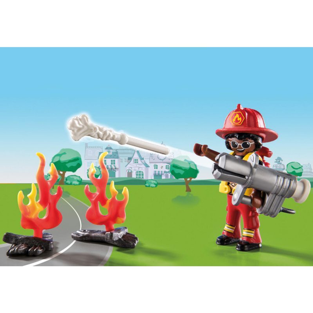 Playmobil - Duck On Call Действие пожаротушения. Спасите котенка! 70917
