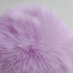 Помпон из искусственного меха "Сирень" d=7 см