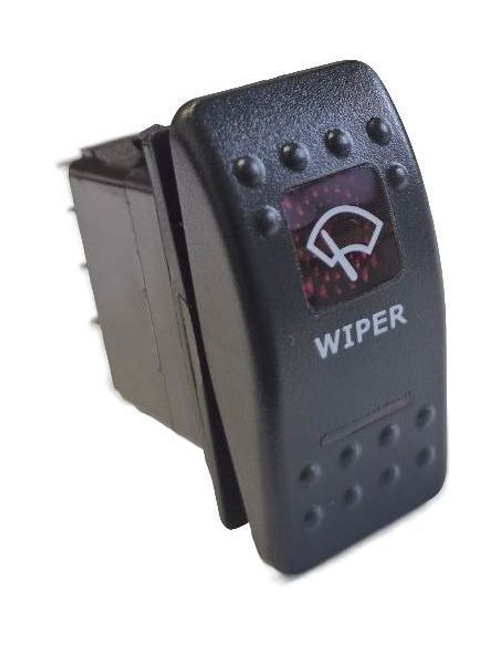 Переключатель трехпозиционный ON-ON-ON 12 В/20А 8Р