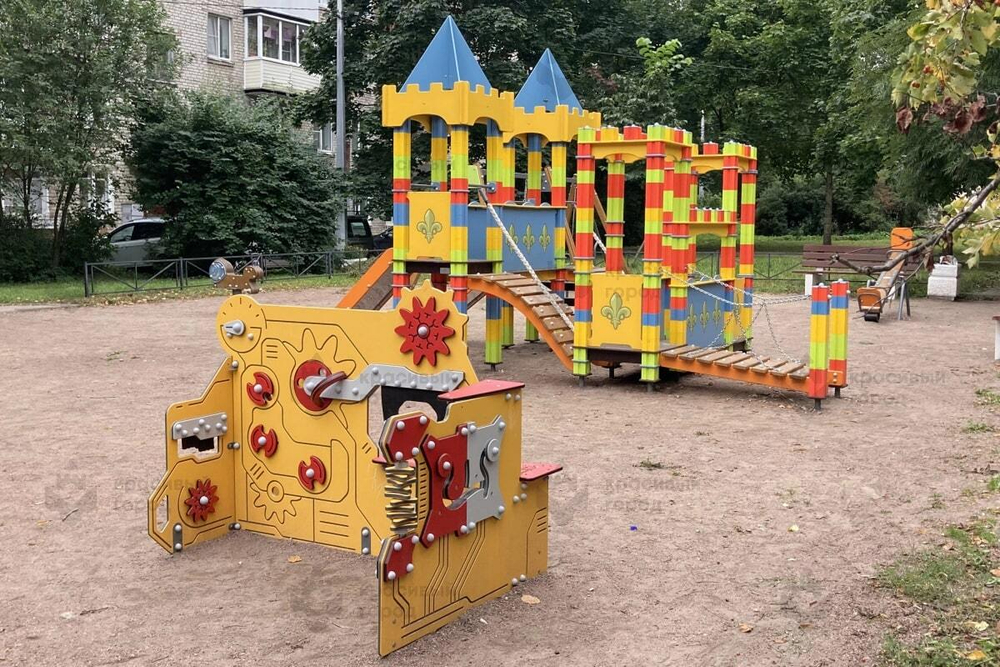 Стойка Юный Инженер, желтый