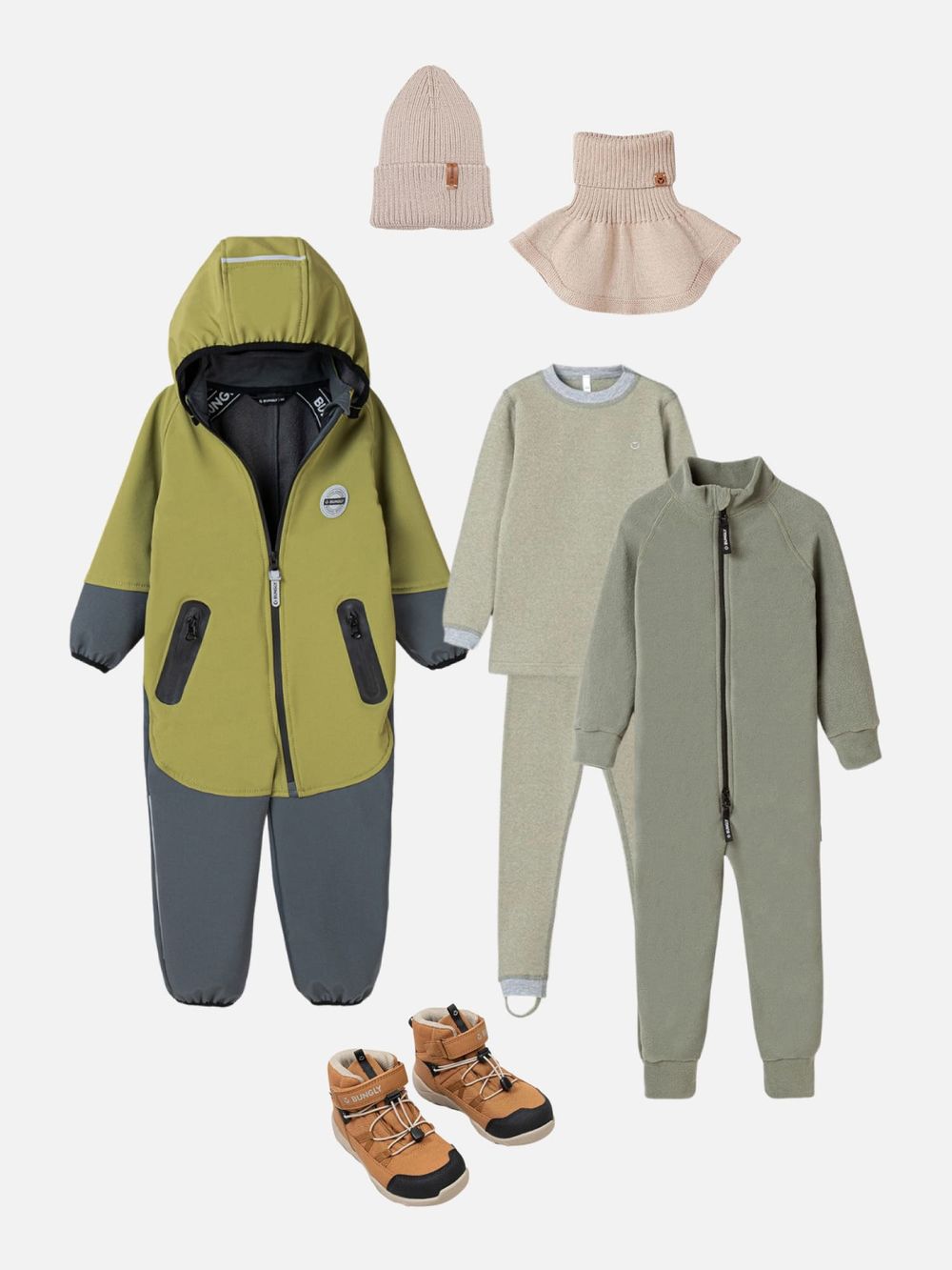 Комбинезон Softshell демисезонный "Фисташка"