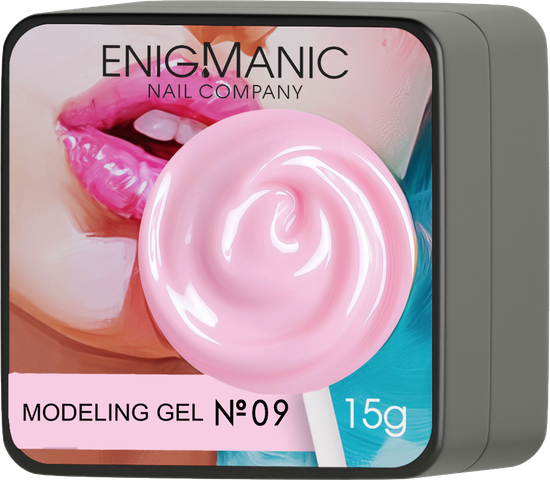 Гель для наращивания ENIGMANIC Modeling gel 09 15g.