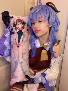 Мини дакимакура Очако Урарака из Моя геройская академия арт. M0161, 60х20 см