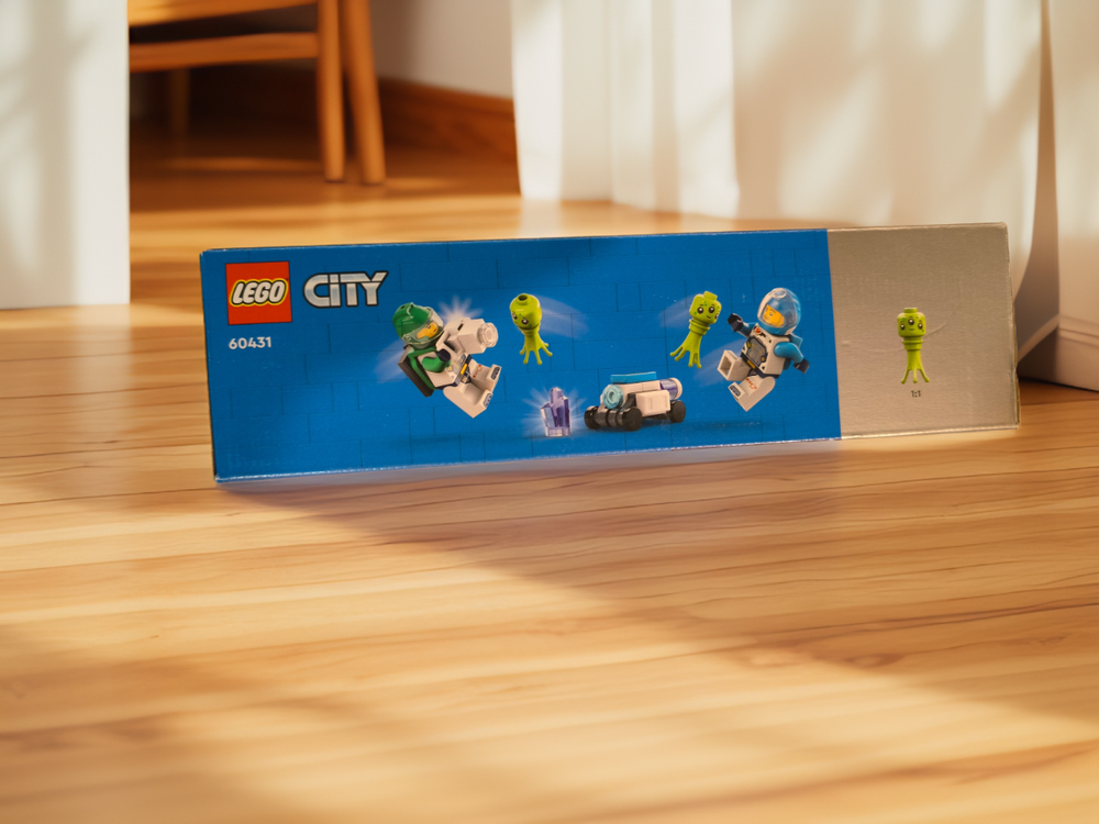 LEGO City 60431 — исследовательский вездеход и инопланетная жизнь, космическая серия