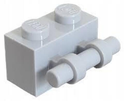 Lego 50шт Кубик с держателем (серый) 4211580