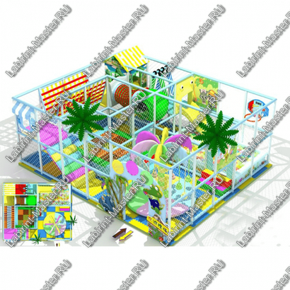 Детский игровой лабиринт "Поцелуй лета"