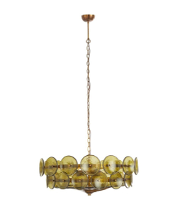 подвесная люстра выполненный в духе итальянского модернизма 60–70-х годов