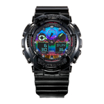 Мужские наручные часы Casio G-Shock GA-100RGB-1A